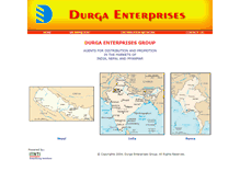 Tablet Screenshot of durgaenterprises.com
